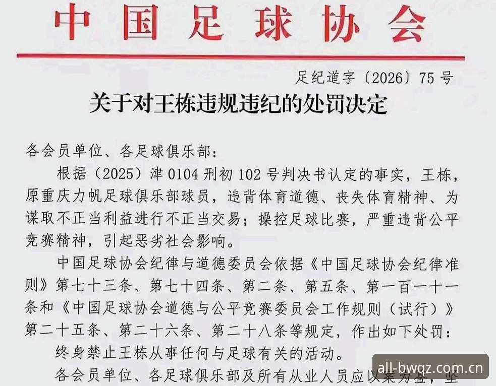足协第三批禁足名单解读指南：从博万全站官网看中国足球反腐风暴